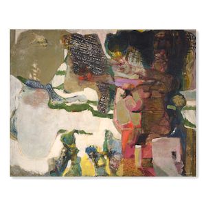 Femme dans l'orage 1957