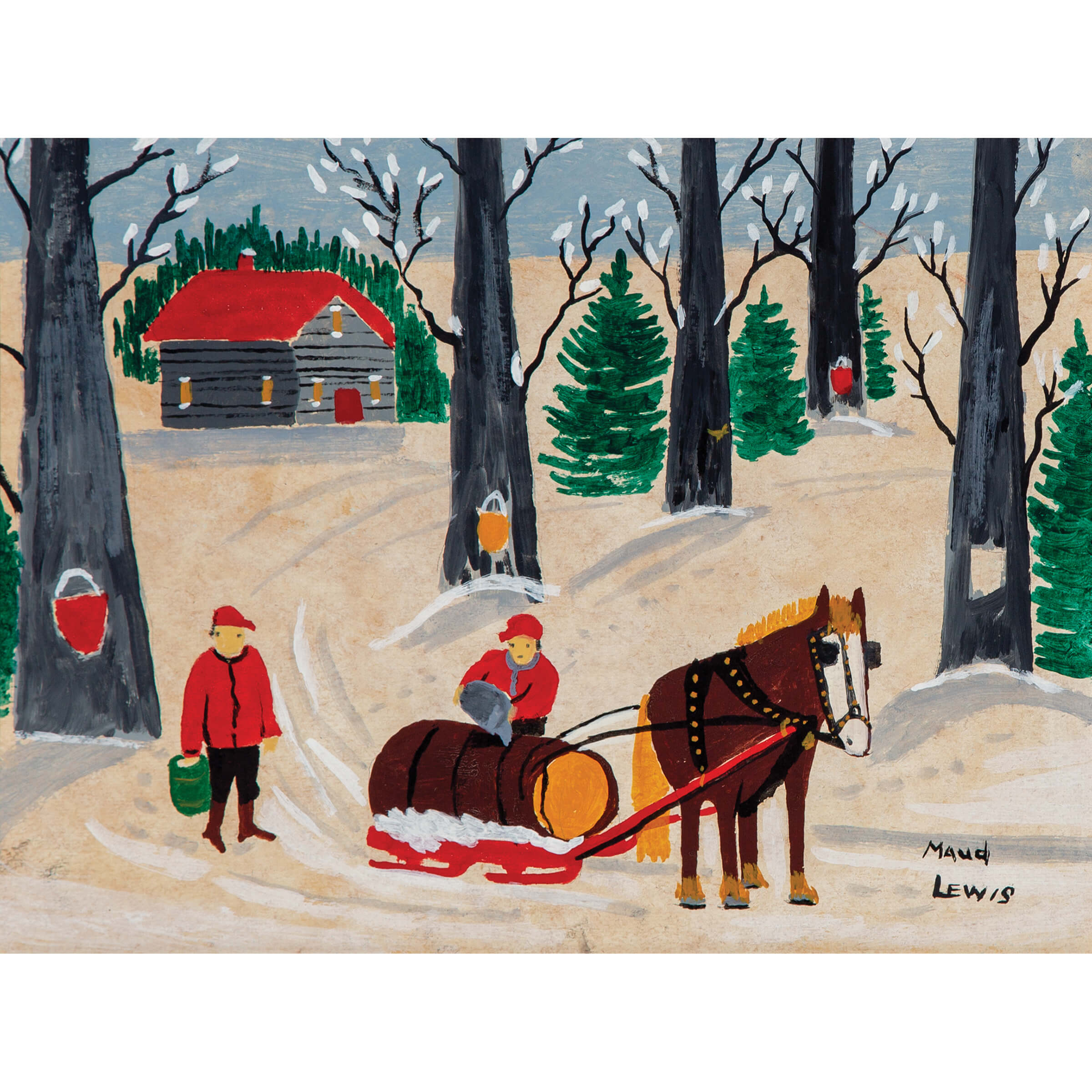 Collecting Maple Sugar
