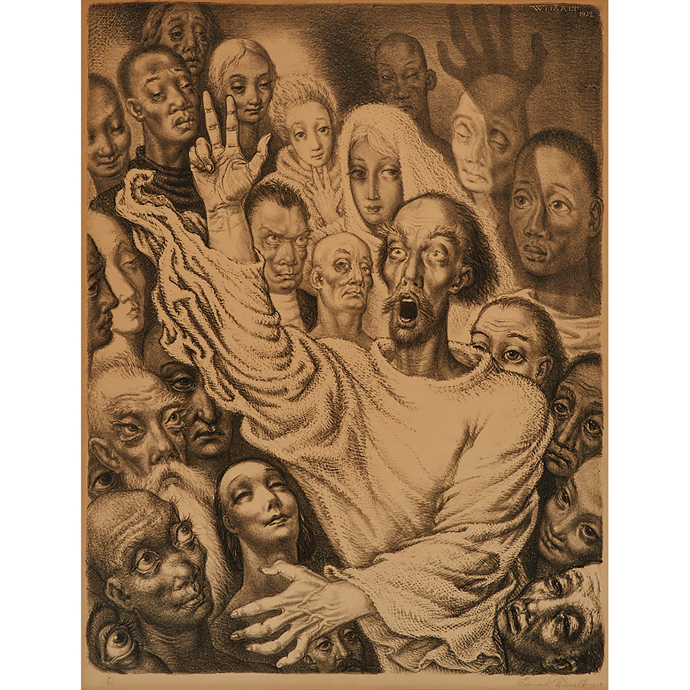 Wiiralt Eduard, Saarnaaja Predikanten (the Preacher)