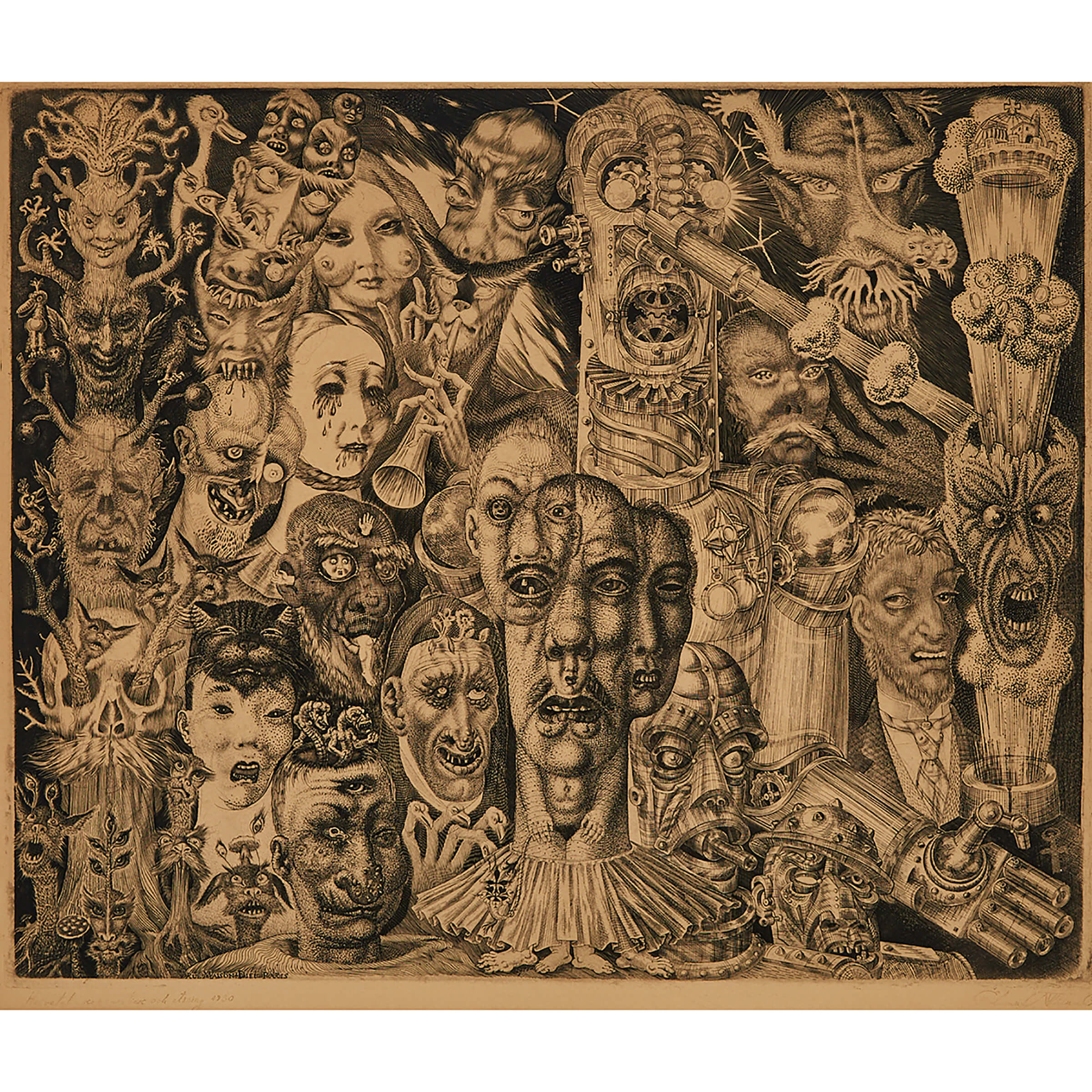 Wiiralt Eduard, HELVETET (PORGU/HELL), 1930 [KANGILASKI, 56]