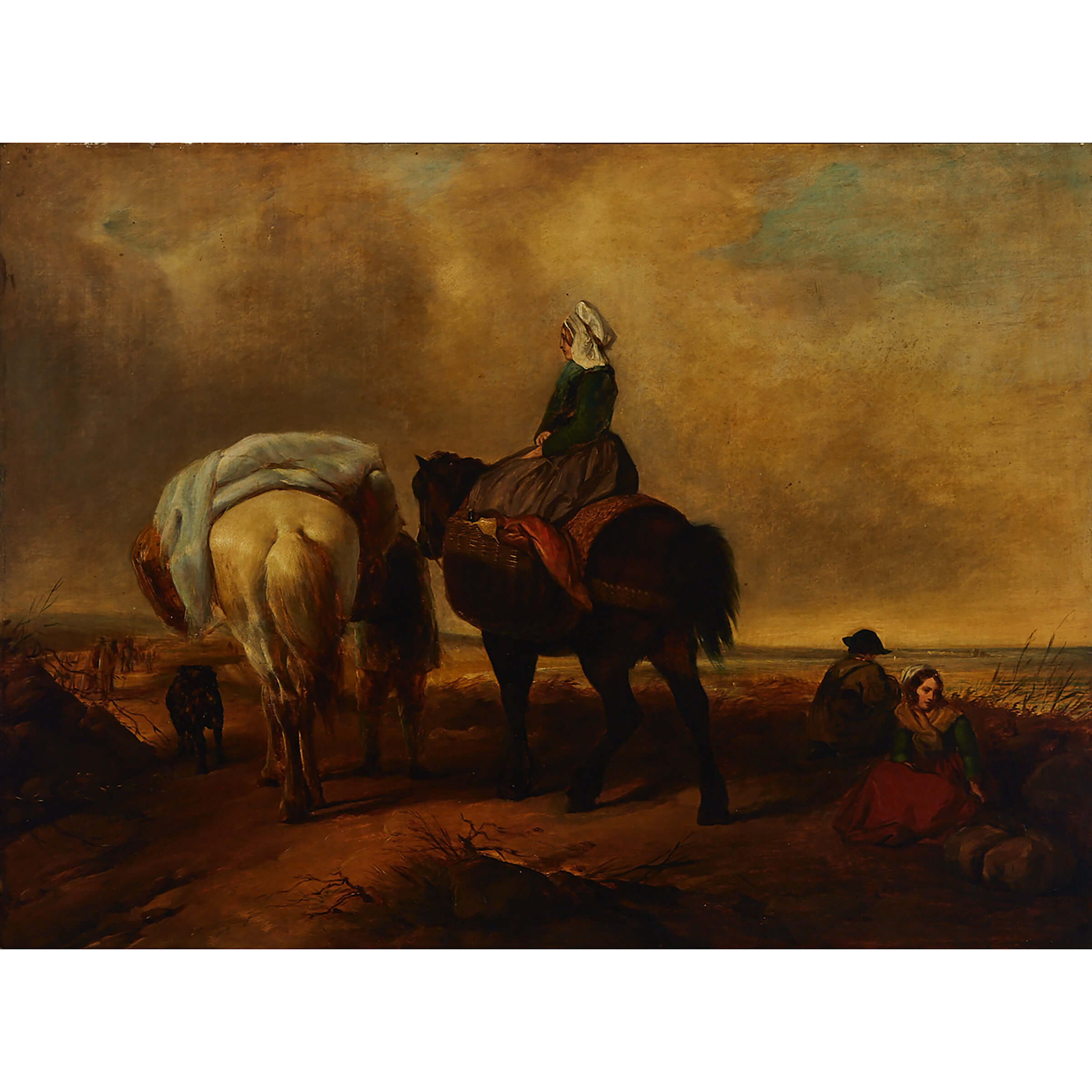 Normandy Peasants, Brittany Coast