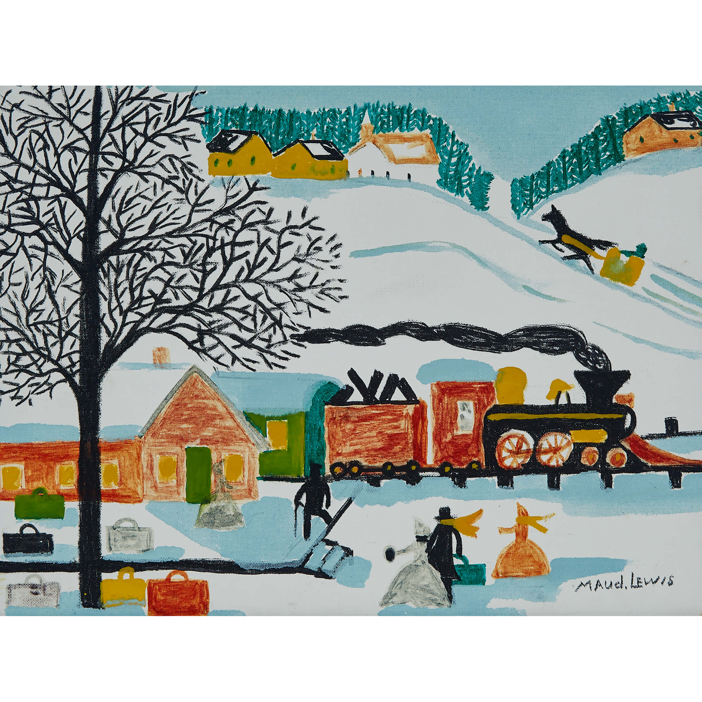 Train Station, Winter