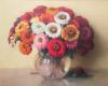 Charles Perron, « Vase de fleurs »