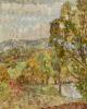 Landscape with Pond, Sussex c1950
