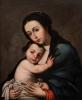 Bottega di Jusepe de Ribera (Xativa 1591 - Napoli 1652) - Madonna and Child, Bottega di Jusepe de Ribera (Xativa 1591 - Napoli 1652) - Madonna and Child