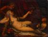 Scuola dell'Italia settentrionale, secolo XVII - Venus, Mars and a Cupid