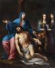 Scuola dell'Italia centrale, secolo XVII - Pietà with two saints