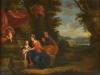 Attribuito a Étienne Villequin (Francia, 1619 - 1688) - Rest on the Flight into Egypt, Attribuito a Étienne Villequin (Francia, 1619 - 1688) - Rest on the Flight into Egypt