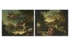 Giuseppe Antonio Pianca (Agnona 1703 - Milano 1762) - Sacrifice of Isaac; Moses and the Burning Bush, Giuseppe Antonio Pianca (Agnona 1703 - Milano 1762) - Sacrifice of Isaac; Moses and the Burning Bush