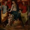 Carlo Urbino (Crema 1525 - 1585) - Madonna and Child with the Infant Saint John between Saints Peter and Paul, Carlo Urbino (Crema 1525 - 1585) - Madonna and Child with the Infant Saint John between Saints Peter and Paul