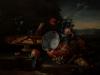 Ambito di Giacomo Nani - Still life with fruit, biscuits and ceramics en plein air, Ambito di Giacomo Nani - Still life with fruit, biscuits and ceramics en plein air