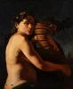 Pittore caravaggesco nordico attivo in Italia nella prima metà del secolo XVII - Bacchus, Pittore caravaggesco nordico attivo in Italia nella prima metà del secolo XVII - Bacchus