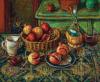 Chianti Bottle and Pomegranates II 1994-95
