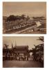 - View from the Fort on the landing of the Duke ; Decoration in honour of the Duke, 1880s