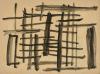 Untitled Drawing #10 (Black and White Lattice)