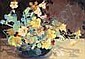 Annora Nasturtium watercolour on paper 1947