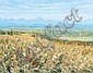 Neil Lake Side oil on wood board Height