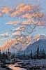 Robert Edward Evening Glow oil on canvas