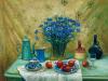 Cornflowers with Pomegranates 1991