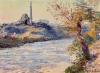 Richmond Quarry from South Bank of the Yarra c1910