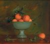 Mandarins in a Green Bowl c1973