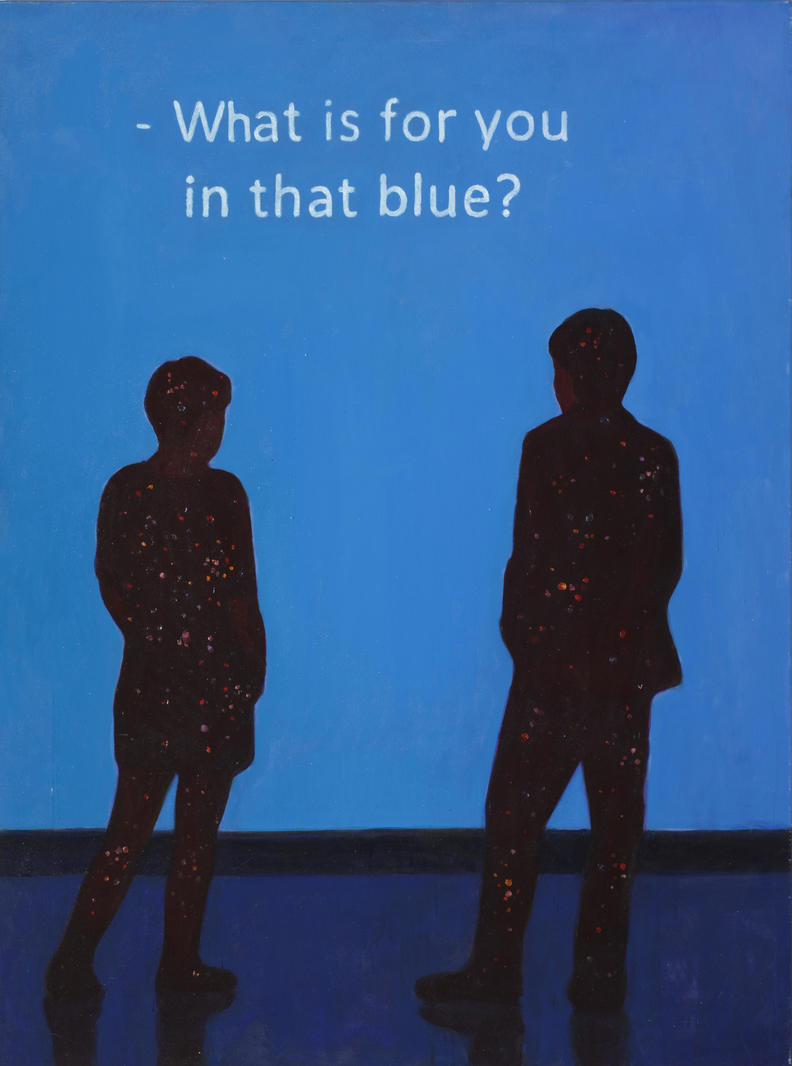 What is for you in that blue? из серии «Встречи»