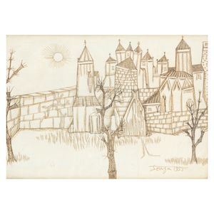 Francis Newton Souza, Francis Newton Souza (1924-2002) Ancient City