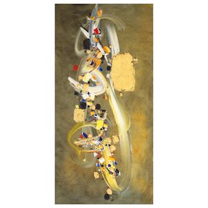 Ismail Gulgee (1926-2007) Untitled (Abstract)