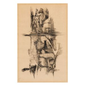 Krishen Khanna (B.1925) Untitled (Abstract)
