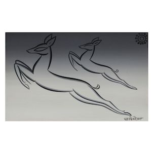 Jamini Roy, Jamini Roy (1887-1972) Untitled (Deer)