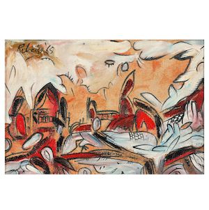 Lance Ribeiro, Lance Ribeiro (1933-2010) Untitled (Landscape)