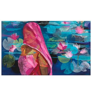 Shalini Bharadwaj, Shalini Bharadwaj (B.1973) The Lotus Veil
