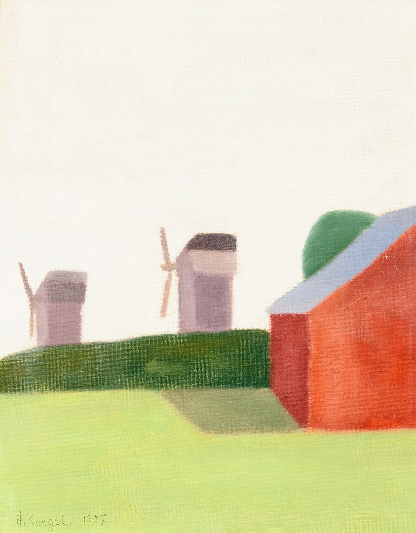 Axel Kargel, "Kvarnen Kolstad, Öland".