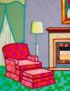 Howard Arkley, New room, 1993