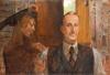 Portrait of Bronislaw Preidl with Death, 1925