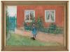Carl Olof Larsson, ”Brita, en katt och en smörgås” (Brita, cat and sandwich)