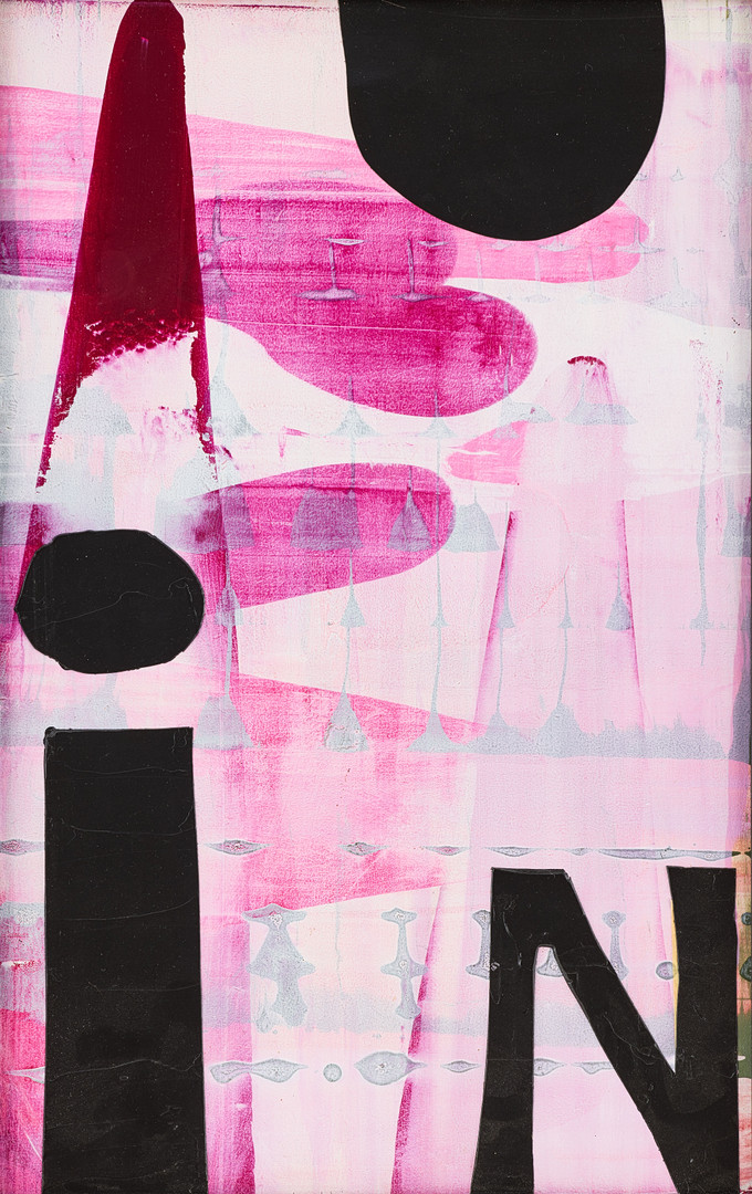 Astrid Sylwan, "iN" (Original till Nordens Ljus nyckelkort).