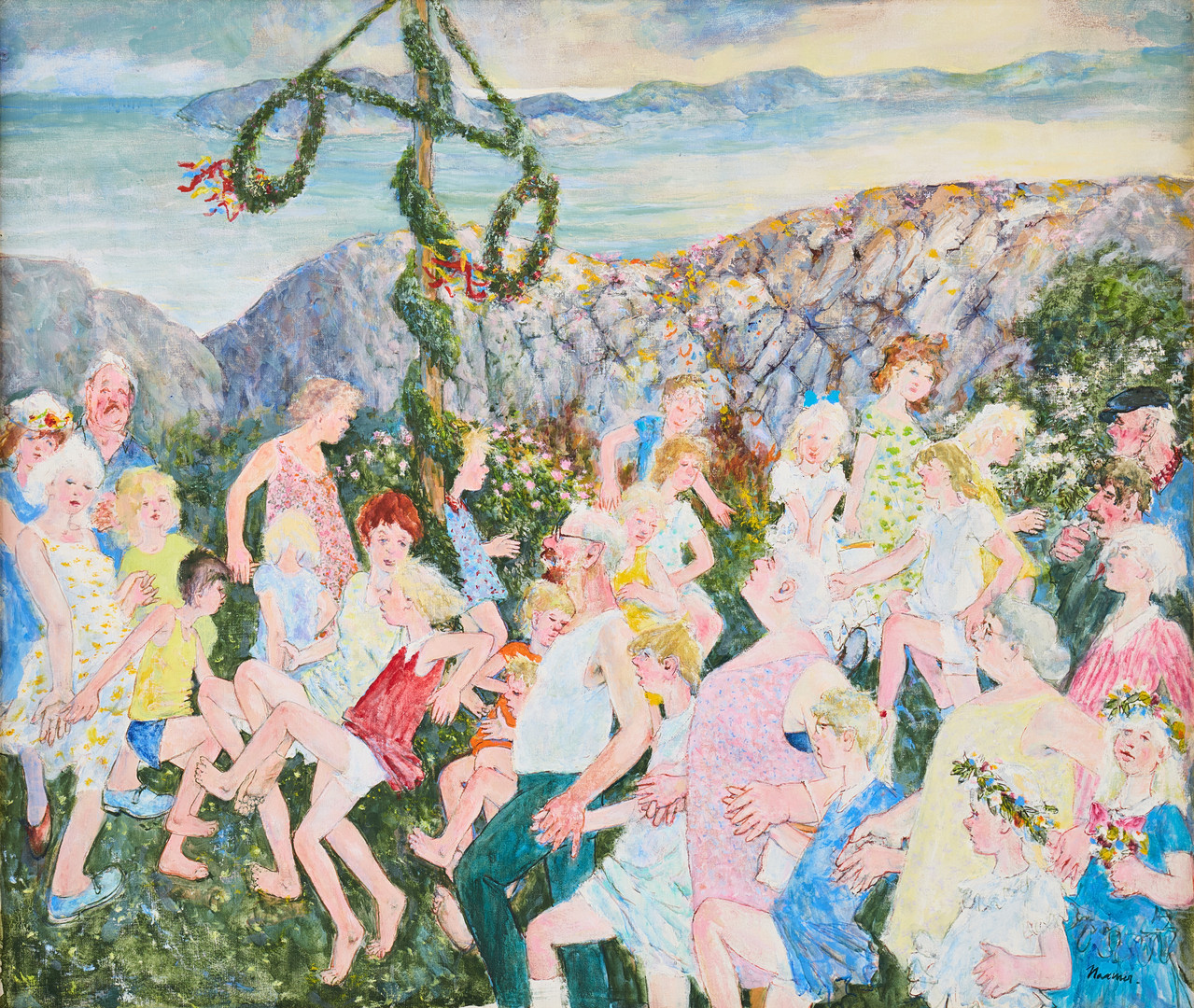 "Jaanipäev III" (Midsommarfirande III).