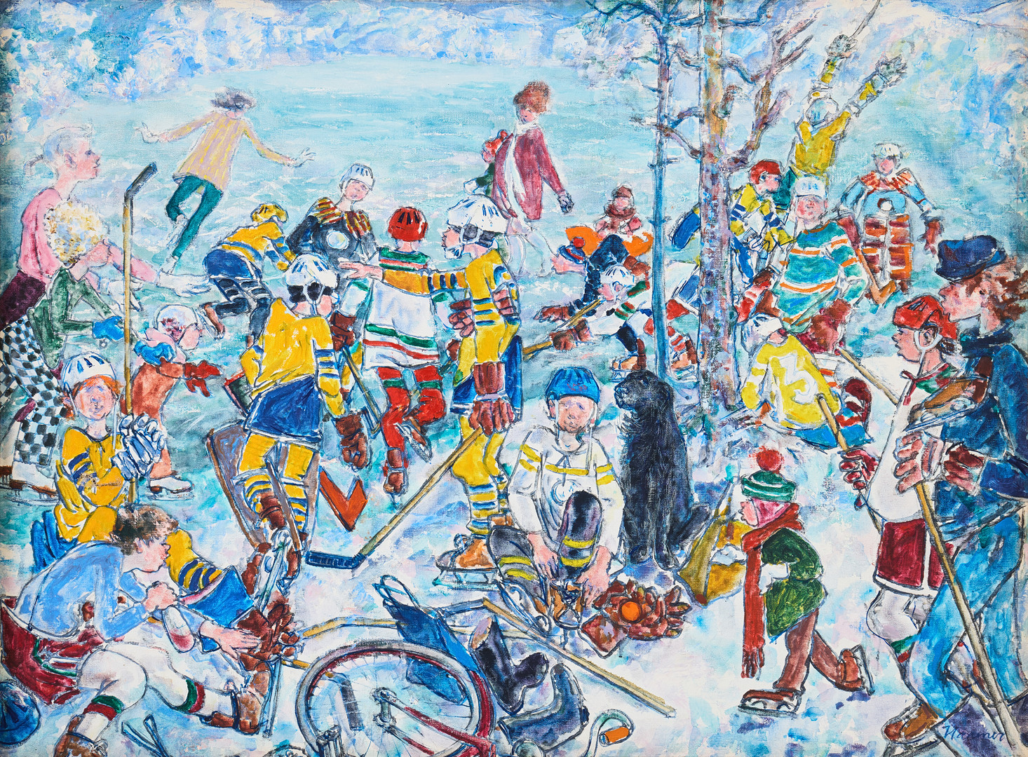 Hokimängija (Hockey players).