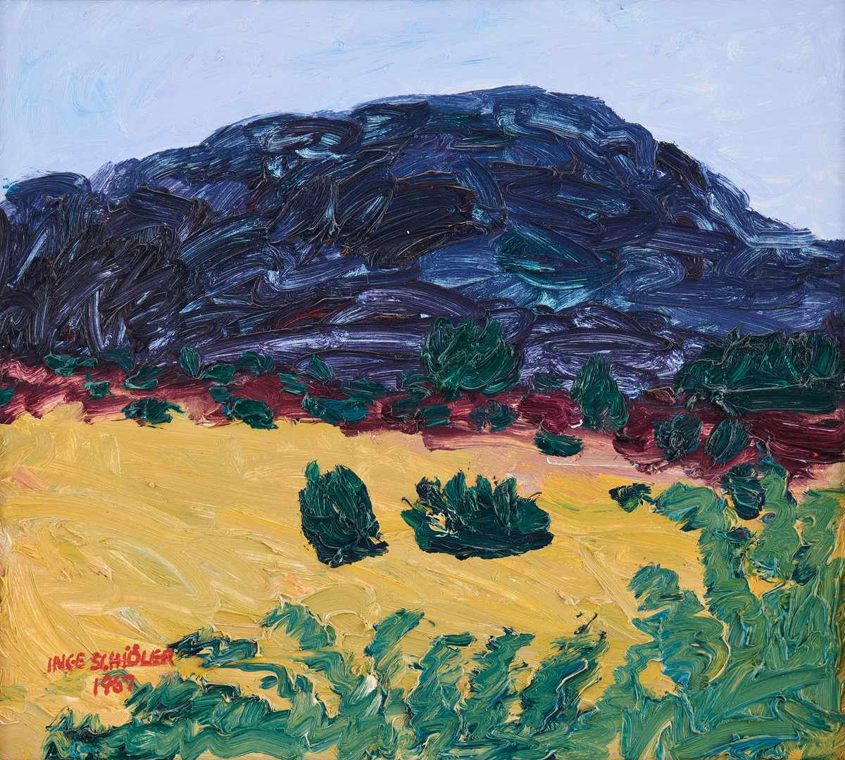 "Mörkt berg".