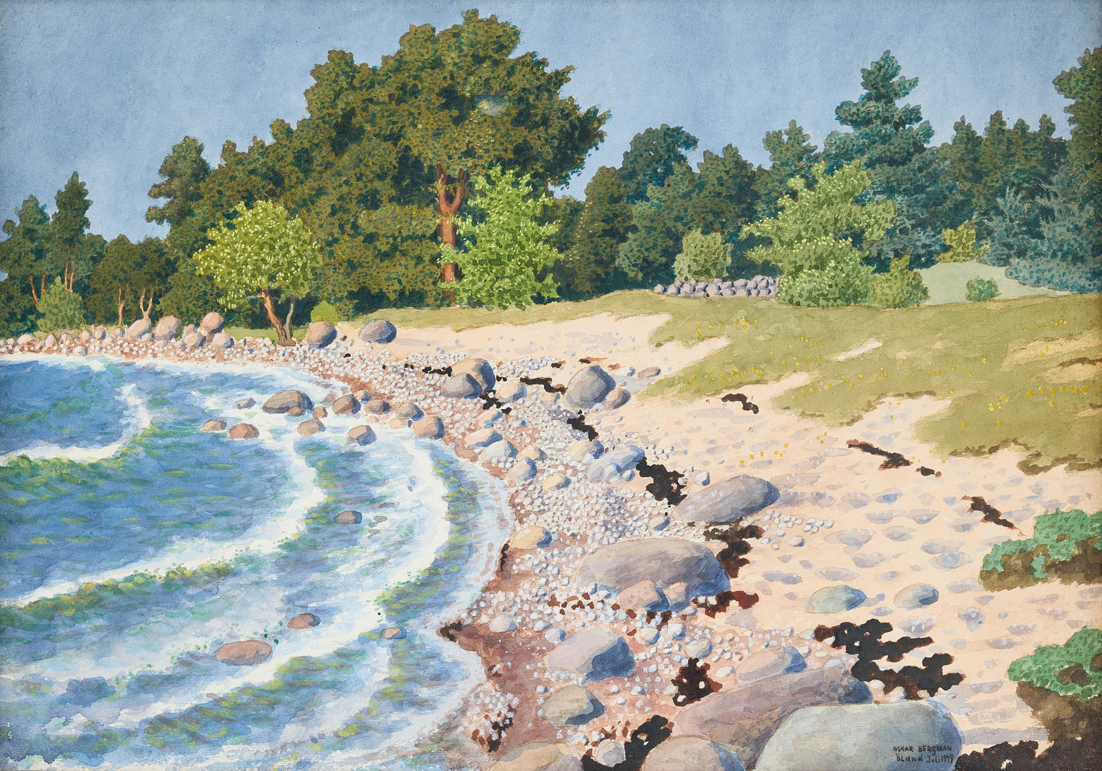 "Strand vid Öland".