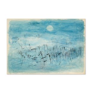 Lebadang (Vietnamese-French, 1921-2015) Sans titre (Lune)