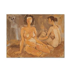 Bui Xuan Phai (Vietnamese, 1920-1988) Nues