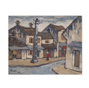 BUI XUAN PHAI, Bui Xuan Phai (Vietnamese, 1920-1988) Hang Dau Street