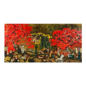 Do Xuan Doan, Do Xuan Doan (Vietnamese, 1937-2015) Lac Hoan Kiem