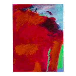 Spending Scarlet 32 x 23 7/8 in (81.1 x 60.6 cm) (Painted in 2000)