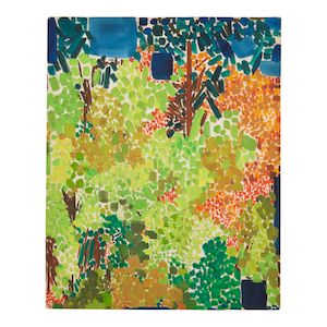Foliage Study 16 1/8 x 13 in (40.9 x 33 cm) (Executed in 1962)