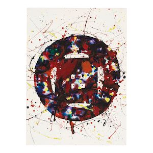 Untitled (Wheel of Fortune) 30 x 21 7/8 in (76.2 x 55.6 cm) (dimensions interchangeable) (Executed in 1976)