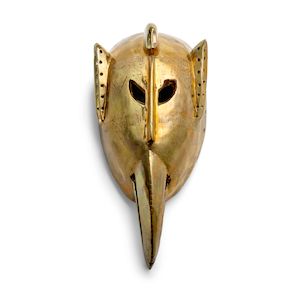 Bird Mask 14 x 6 1/2 x 5 1/8 in (35.6 x 16.5 x 13 cm) (Executed in 2014. This work is number two from an edition of twelve)