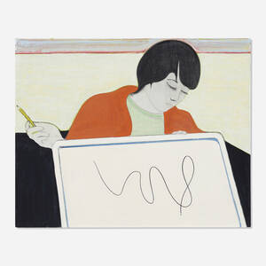Woman with Pencil